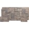 Ekena Millwork Castle Rock Stacked Stone, StoneWall Faux Stone Siding Panel PNU24X48CRBB - alternate 1